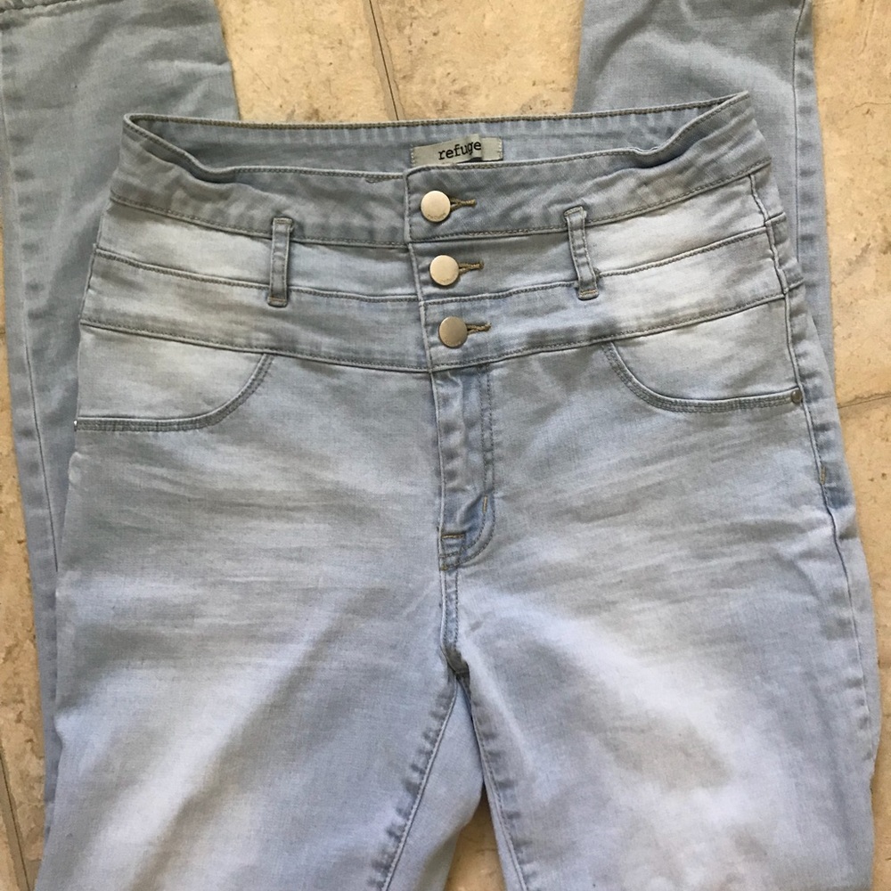 REFUGE high waisted skinny & stretchy jeans 👖💕